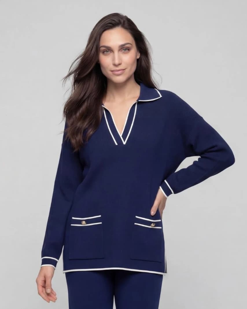 Sueter Polo Lodi Azul