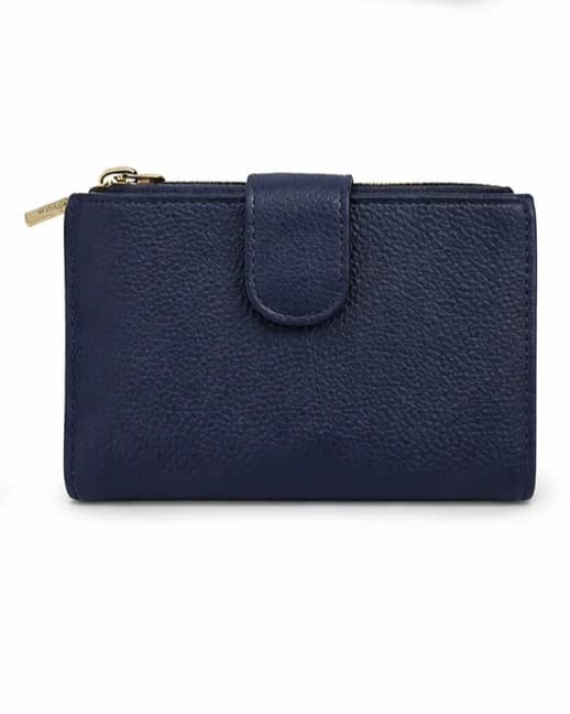 Juego de Cartera y Tarjetero Esencia Duo Azúl: Elegancia Práctica — vista 2